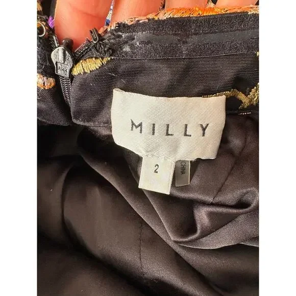 Milly Penelope floral midi dress - threedaughtersproperties.com